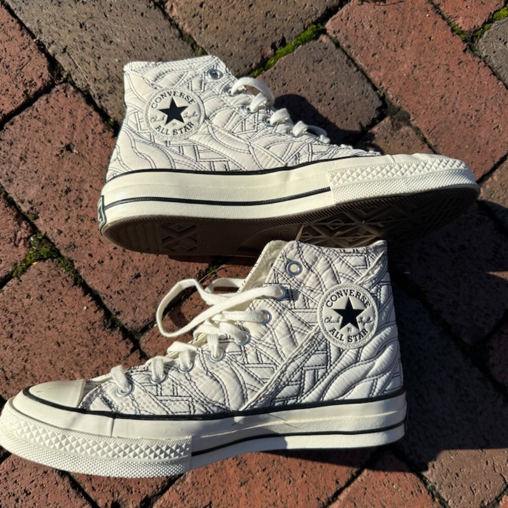 CONVERSE Chuck 70 high Runway Cable - Cream (Size US 9W) - RARE Design